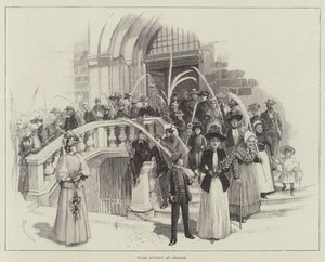 Grasse'de Palm Pazarı